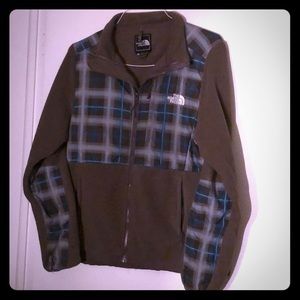 North Face Fleece Plaid Women’s Large